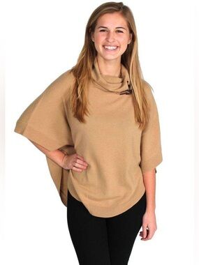 Cashmere Cape in Tan by Tyler Boe